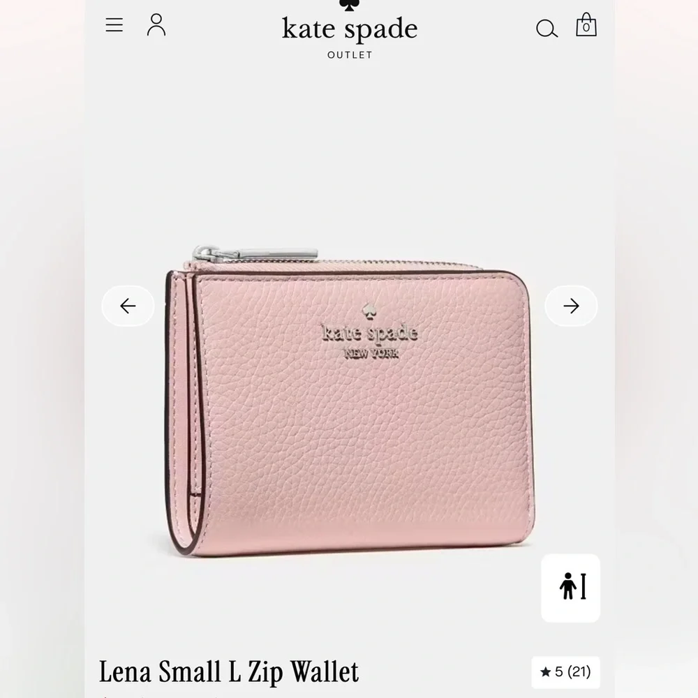Kate Spade Lena zip wallet Tutu